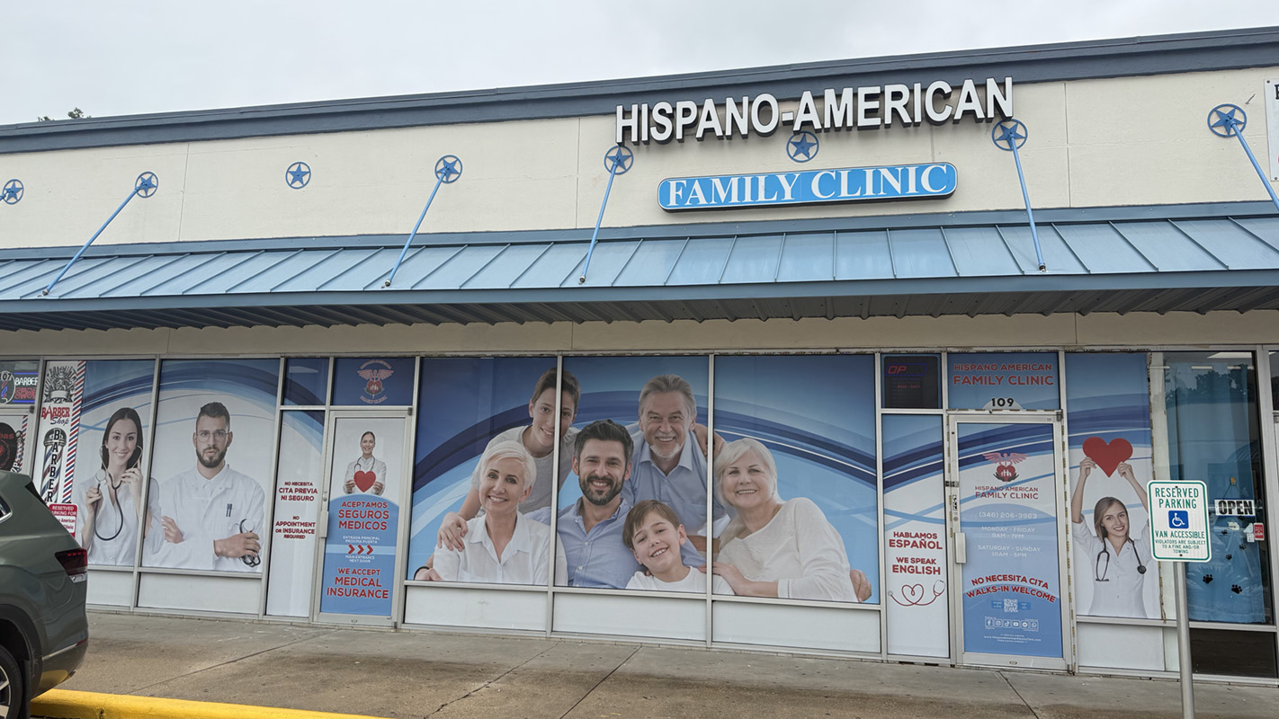 Business front view
